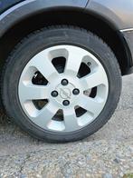 Velgen met banden 185/55 r15 4x100 origineel Opel, Auto-onderdelen, Banden en Velgen, Ophalen, Gebruikt, 15 inch, 185 mm