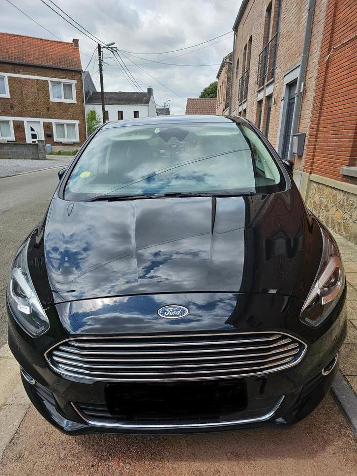 Ford S-Max 5 pl Titanium fin 2018 2.0 TDCI 180 CV Auto AWD, Autos, Ford, Particulier, S-Max, 4x4, ABS, Phares directionnels, Airbags
