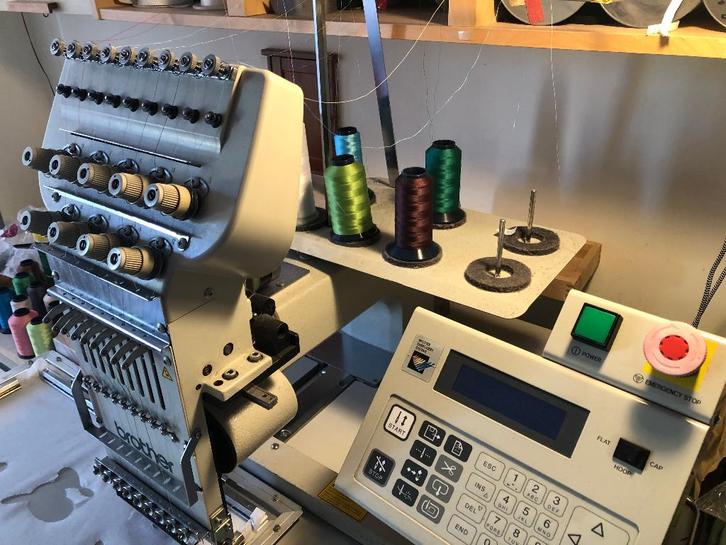 Brother BES 916 borduurmachine, Hobby en Vrije tijd, Borduren en Borduurmachines, Gebruikt, Borduurmachine, Machineborduren, Ophalen