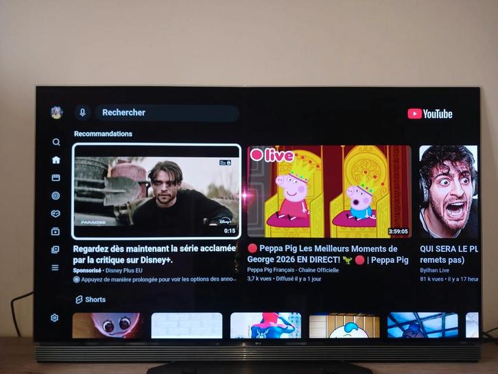 Smart Tv Lg Oled55e6v 4k, TV, Hi-fi & Vidéo, Télévisions, LG, Smart TV, Enlèvement