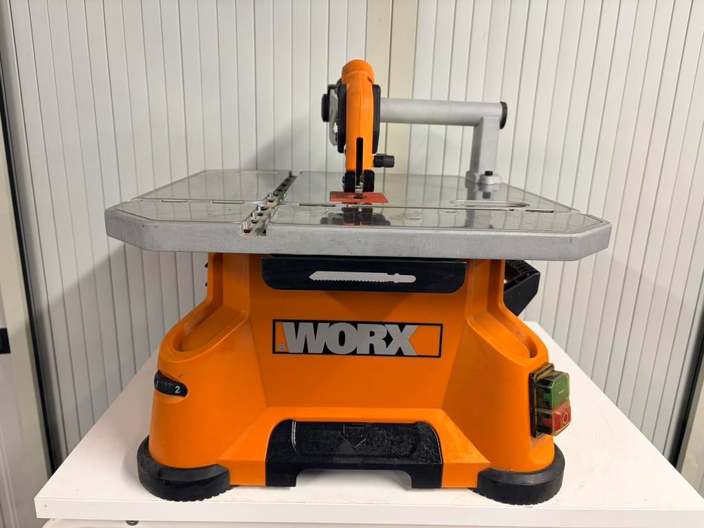 Scie sauteuse de table WORX, Bricolage & Construction, Outillage | Scies mécaniques, Comme neuf, Scie sauteuse, Scie sauteuse