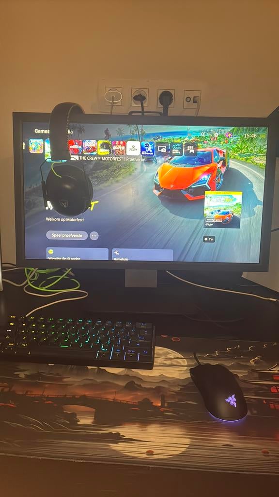 MONITOR 144 hz met toebehoren, Informatique & Logiciels, Ordinateurs Vintage, Enlèvement
