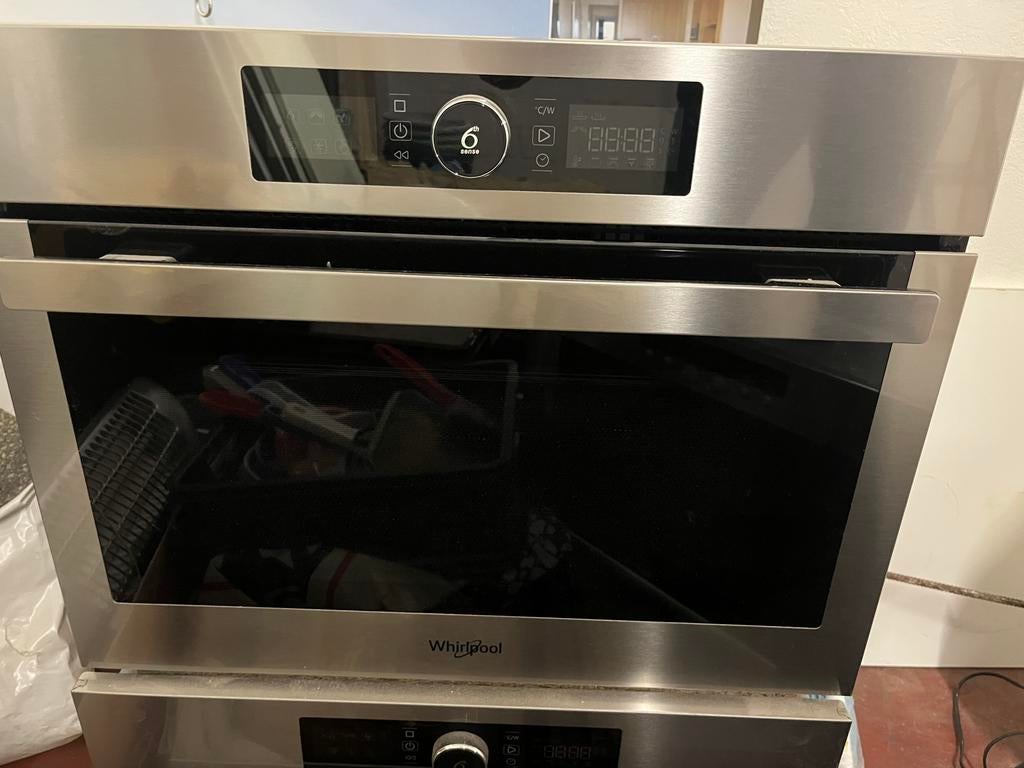 Combi-oven Whirlpool AMW9402, Elektronische apparatuur, Ovens, Zo goed als nieuw, Inbouw, Oven, Minder dan 45 cm, 45 tot 60 cm
