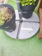 4 dalles de parasol en béton à vendre, Enlèvement