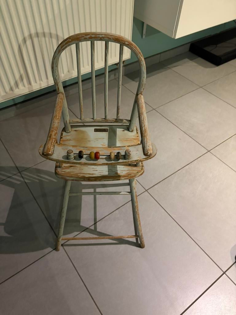 Vintage stoeltje, Antiquités & Art, Antiquités | Autres Antiquités, Enlèvement