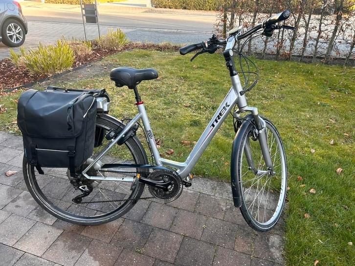 Trek T700+ elektrische fiets 60km | tassen+ slot, Fietsen en Brommers, Elektrische fietsen, Gebruikt, Overige merken, 51 tot 55 cm