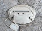 Sac pochette BALENCIAGA cuir blanc, Enlèvement ou Envoi, Comme neuf, Blanc