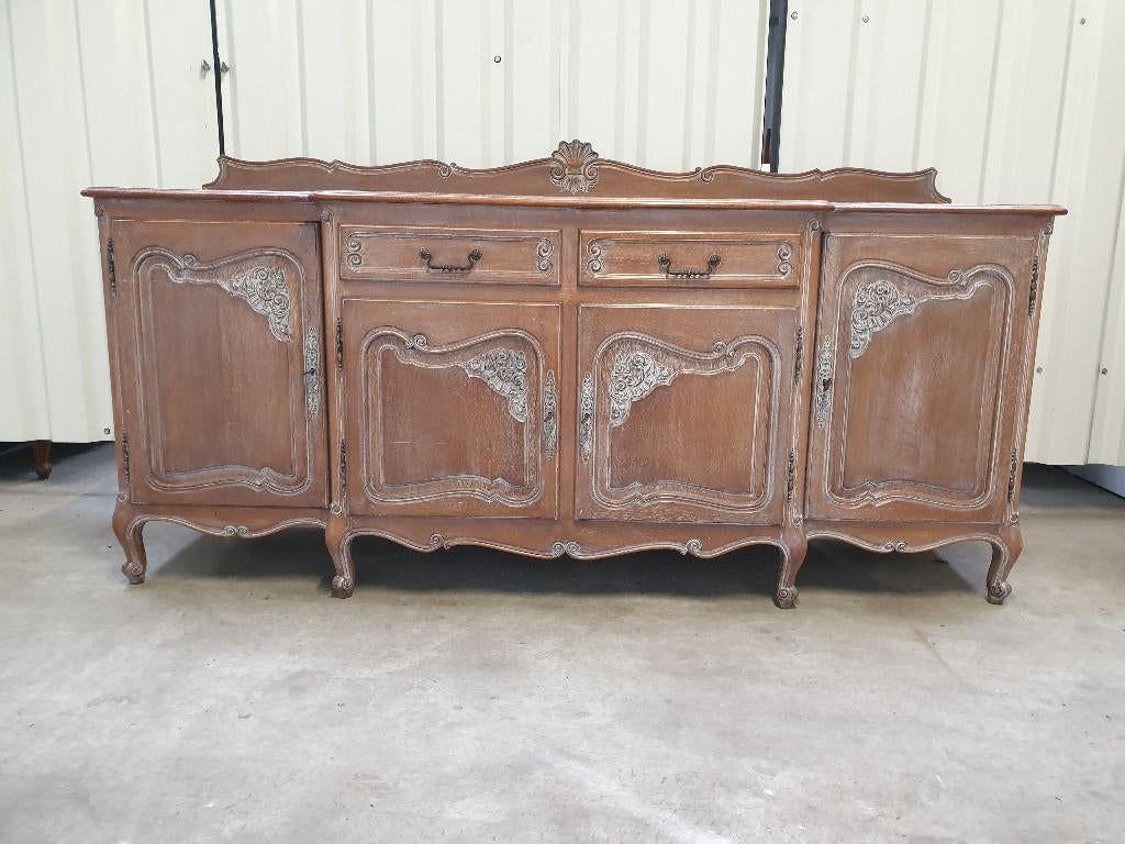 Louis XV Stijl dressoir. Het kan geleverd worden., Huis en Inrichting, Ophalen, Gebruikt, Met deur(en), Eikenhout