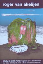 ROGER VAN AKELYEN / AFFICHE / KLEURZEEFDRUK / 90x61cm PANTER, Enlèvement ou Envoi