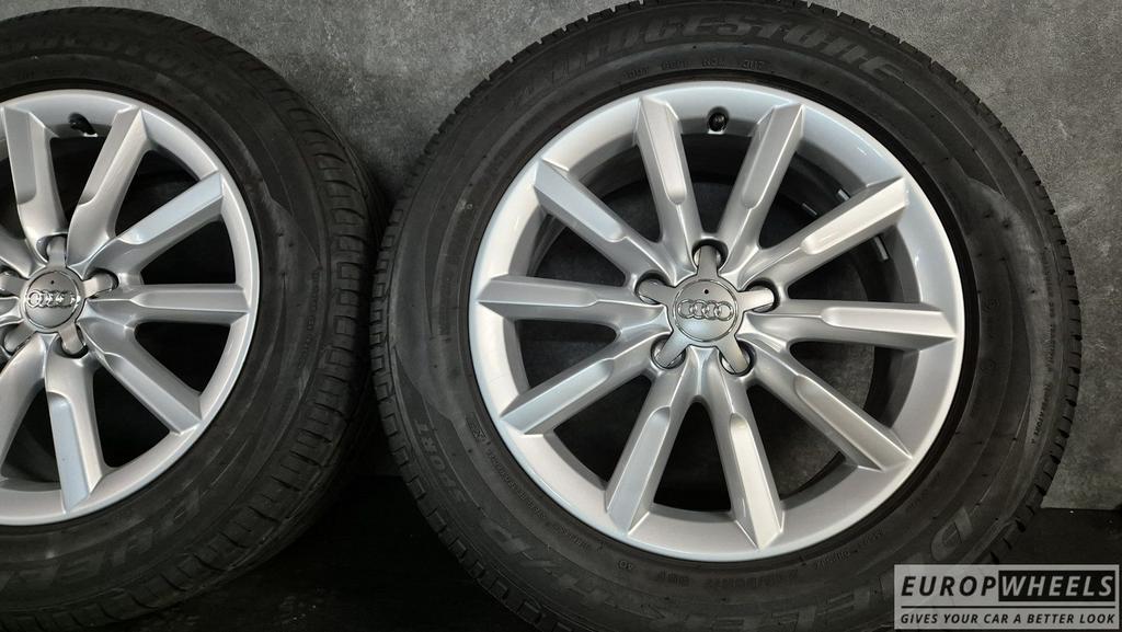 17 inch Audi Q3 velgen S Line velgen Continental zomerbanden, Gebruikt, -, -, Banden en Velgen