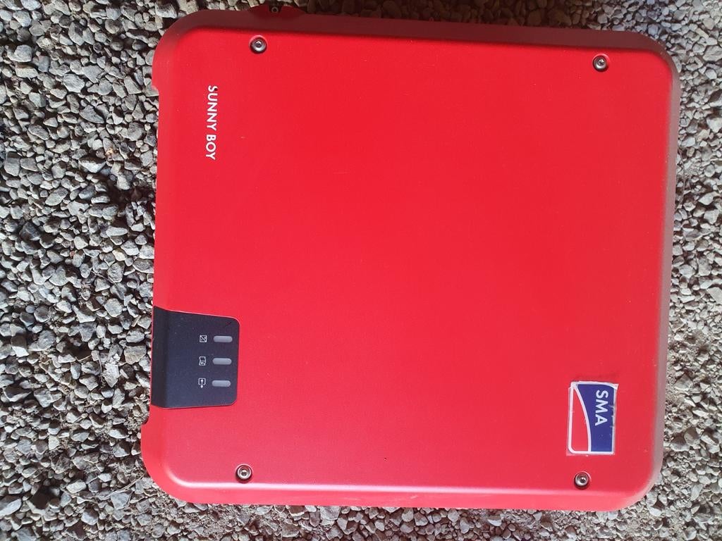 Zonnepanelen omvormer SMA Sunny Boy, Ophalen