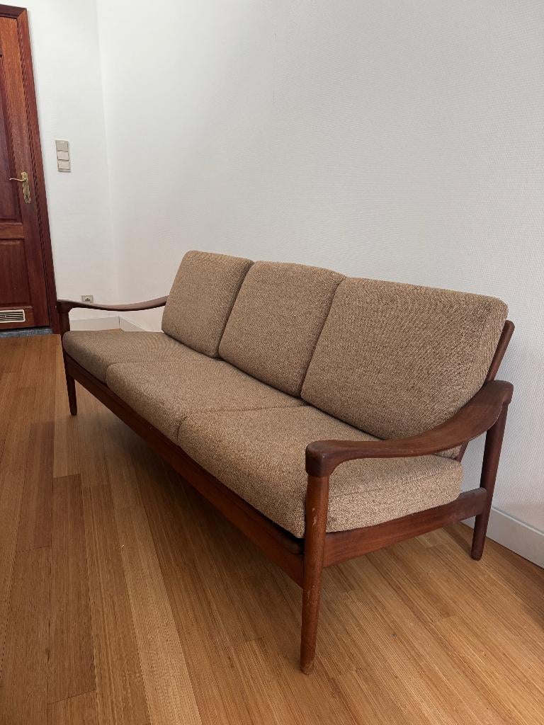 Sofa scandinavisch design, Ophalen, Zo goed als nieuw, Stof, Scandinavisch design, mid-century