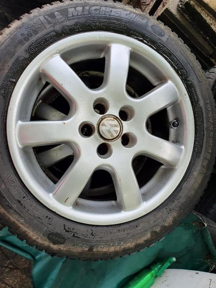 Velgen 5x 100, Autos : Pièces & Accessoires, Pneus & Jantes, Pneus et Jantes, Utilisé, Enlèvement