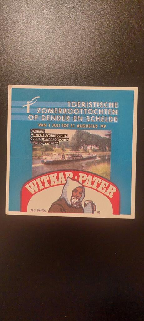 Bierviltjes witkap ninove, Ophalen