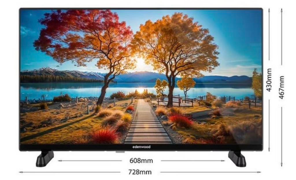 Smart tv 32 pouce edenwood, Enlèvement, Comme neuf, Autres marques, Smart TV