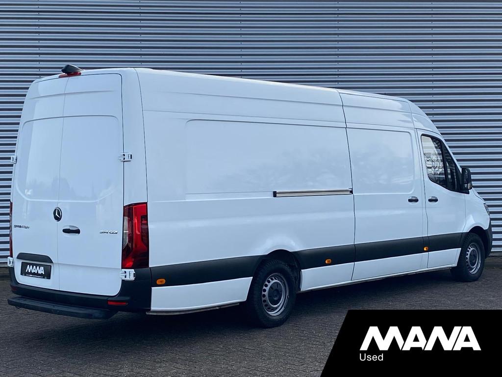 Mercedes-Benz Sprinter 314CDI 140PK L4H2 Maxi XXL Automaat L, Automaat, Gebruikt, Zwart, 2000 kg
