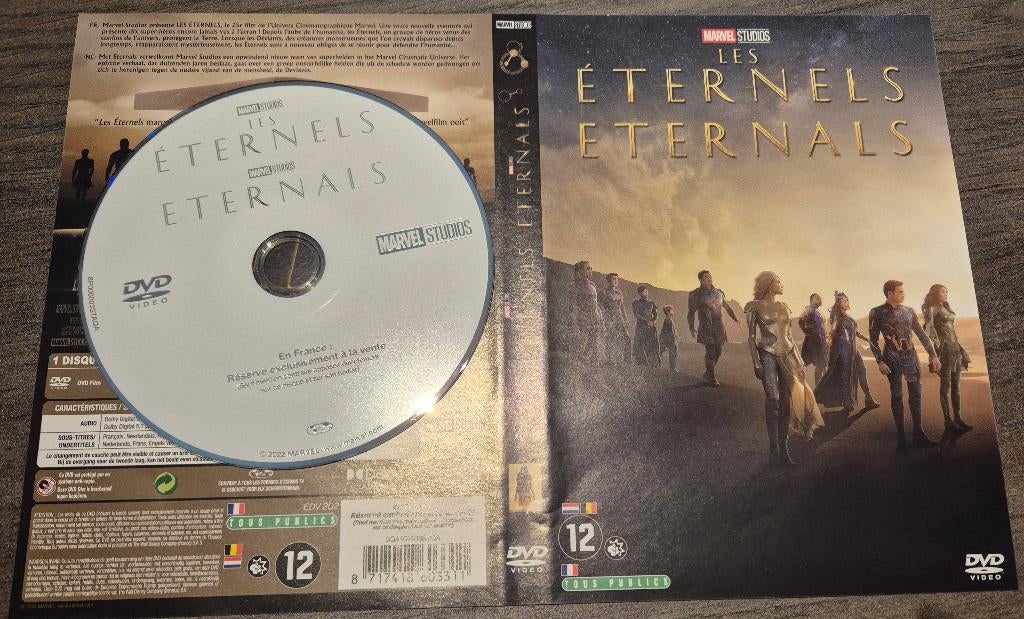 Éternels, CD & DVD, DVD | Action, À partir de 12 ans, Enlèvement ou Envoi, Comme neuf, Action