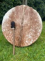 Sjamaan drum Nubisch geit 50 cm. met drumstok, Ophalen of Verzenden, Nieuw