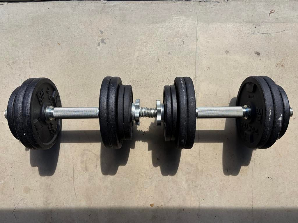 Set complet haltères (Hex & Fonte) – Lot de 3 paires, Sports & Fitness, Enlèvement, Comme neuf