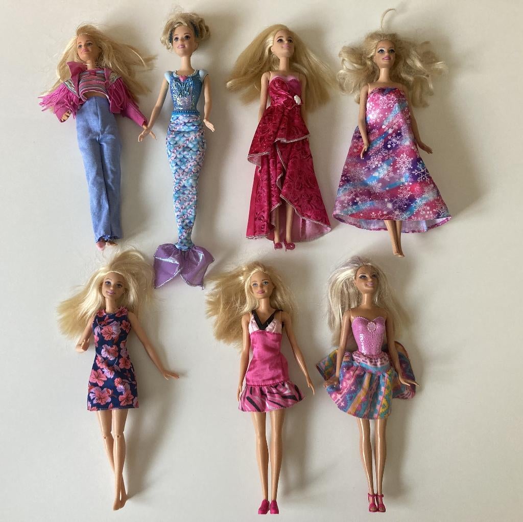 Barbies Mattel (lot de 7 poupées), Enfants & Bébés, Enlèvement, Utilisé, Barbie