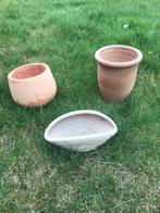 A vendre 3 POTS en GRÈS., Utilisé