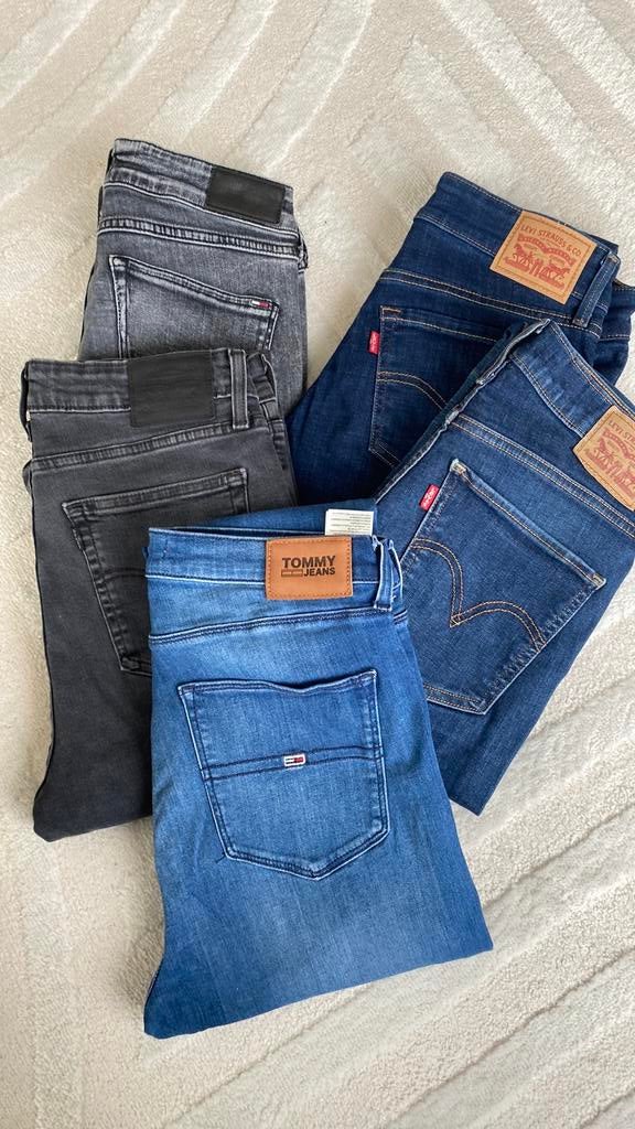 Jeans Levi’s Tommy Hilfiger, Ophalen, Zo goed als nieuw, Blauw, W30 - W32 (confectie 38/40)