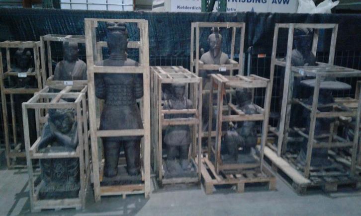 Stone Buddha van 60 cm, nieuw! Geweldige keuze, Tuin en Terras, Tuinbeelden, Nieuw, Boeddhabeeld, Steen, Ophalen