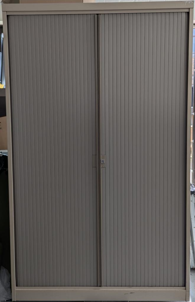 hoge roldeurkast MEWAF, Huis en Inrichting, Kasten | Roldeurkasten en Archiefkasten, Ophalen, Gebruikt, 100 tot 150 cm, Mewaf