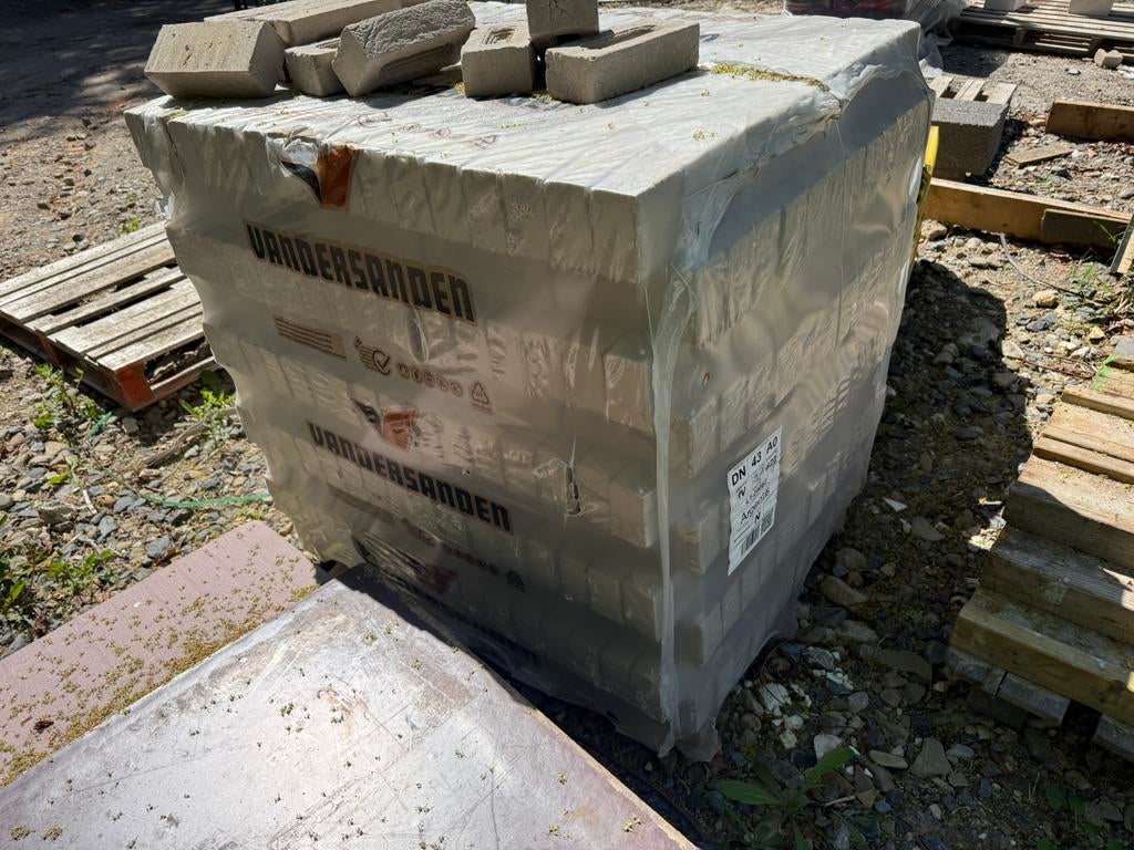 Brique Vandersanden Argenrtis, Bricolage & Construction, Briques, Enlèvement, Neuf, Briques