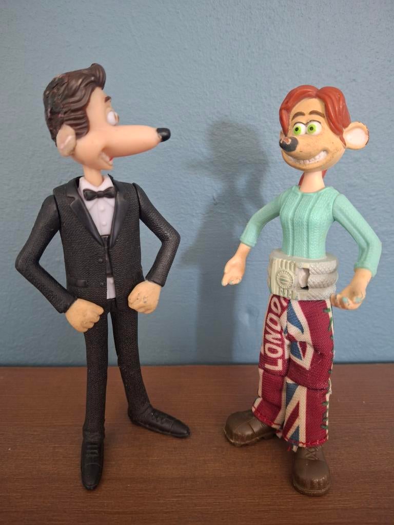 Figurines Flushed Away, Hobby & Loisirs créatifs, Enlèvement ou Envoi