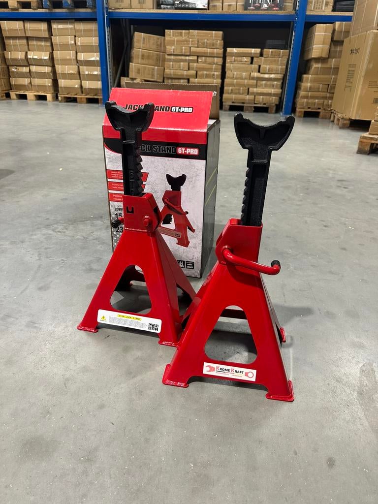 NIEUW Assteun set van 2 , 6 TON!, Autos : Divers, Prises, Enlèvement, Neuf, Manuel, Cric de garage