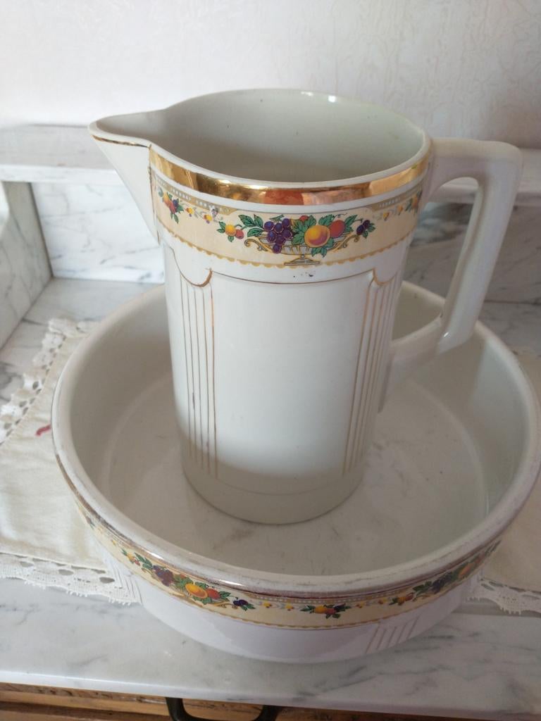 Ensemble lavabo de la période Art déco, Ophalen