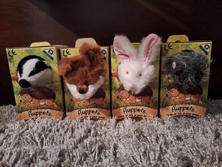 Marionnettes à main « Furrytails Fluppets », Enfants & Bébés, Jouets | Peluches, Comme neuf, Autres types, Enlèvement