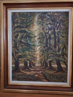 Schilderij Bernard De Maere 60 x 75 cm, Antiquités & Art, Art | Peinture | Classique, Enlèvement