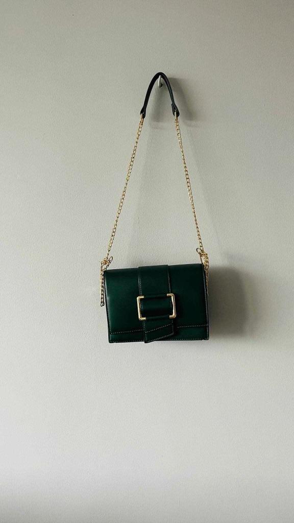 Groene TAS, Handtassen en Accessoires, Tassen | Damestassen, Ophalen of Verzenden, Nieuw, Groen, Schoudertasje