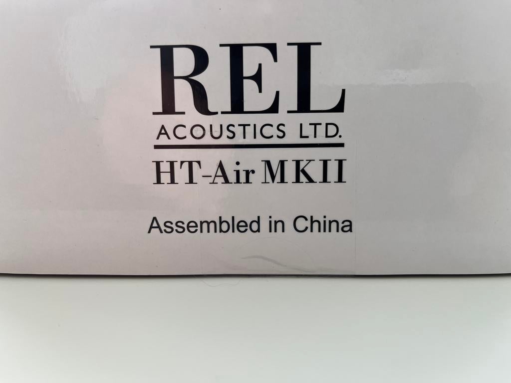 REL acoustics HT-Air MKII, TV, Hi-fi & Vidéo, Enceintes, Enlèvement ou Envoi, Comme neuf, Subwoofer