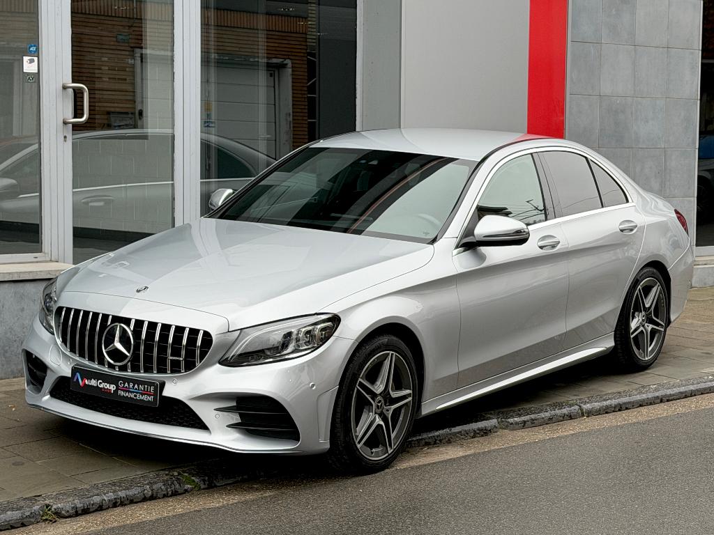 Mercedes C180d Pack AMG *GARANTIE 1an*Full*90.000km*2020*TVA, Auto's, 4 deurs, 4 cilinders, Sound system, Leder