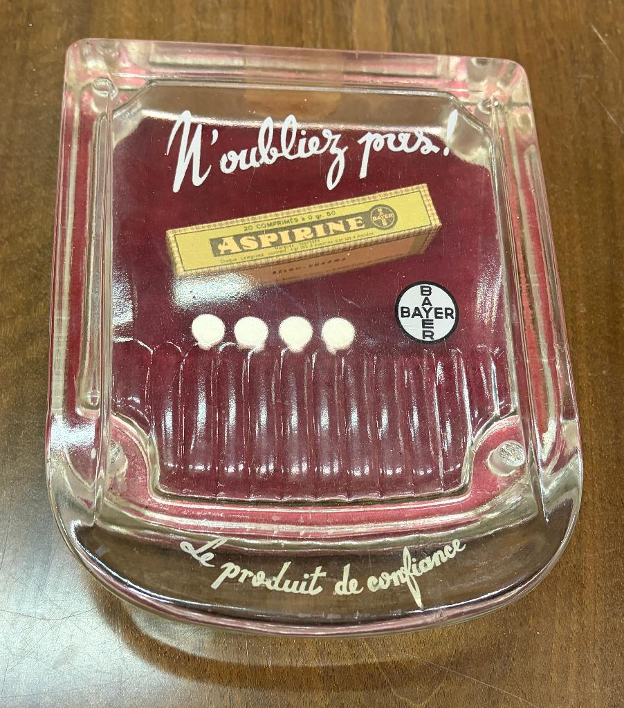 ASPIRINE - BAYER Ramasse-monnaie  1950 BELGO-PHARMA, Collections, Envoi, Comme neuf