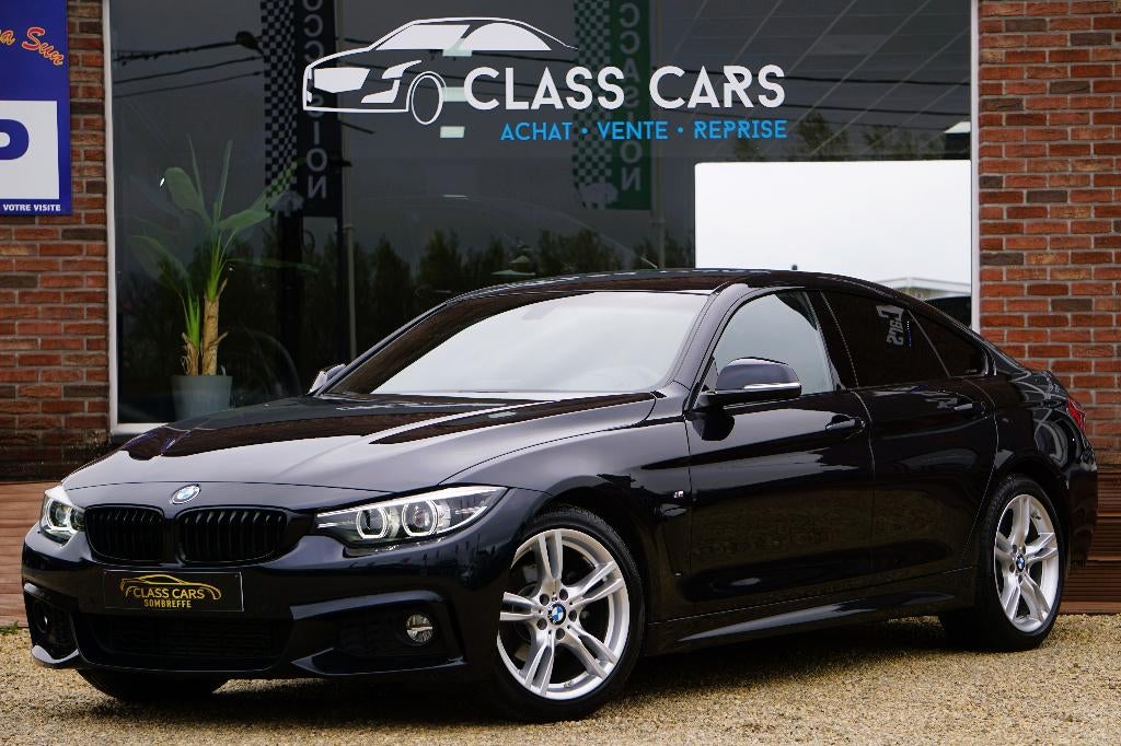 BMW 418 dA Gran Coupé PACK M AUTO LED CAMERA Euro6b, Autos, Achat, Entreprise, Noir, 5 portes
