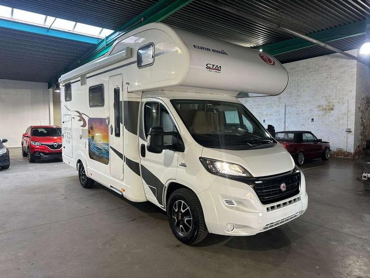 Fiat Ducato Eura Mobil 2.3 Jtd 6 slaapplaatsen bj. 2016 Euro, Auto's, Fiat, Bedrijf, Te koop, Ducato, ABS, Airbags, Airconditioning