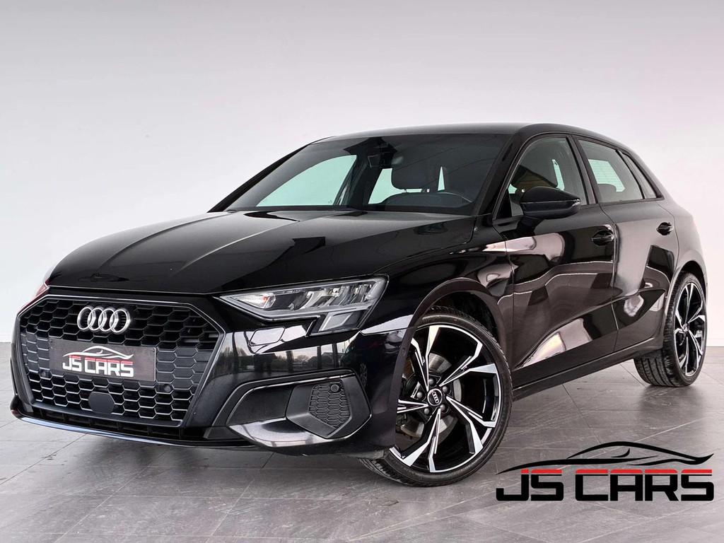 Audi A3 Sportback 2.0TDi SPORT-1ERPRO-LED-COCKPIT-CARPLAY-CU, Auto's, Gebruikt, 4 cilinders, 116 pk, Zwart