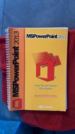 Ms powerpoint 2013, Boeken, Schoolboeken, Ophalen of Verzenden, Zo goed als nieuw