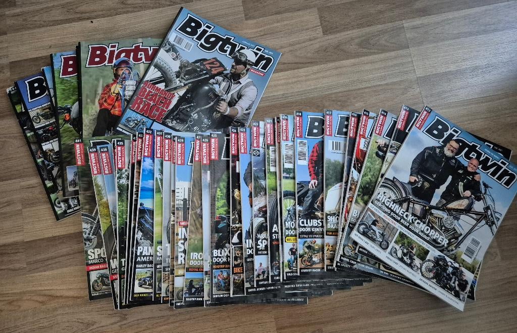 Bigtwin magazines., Ophalen