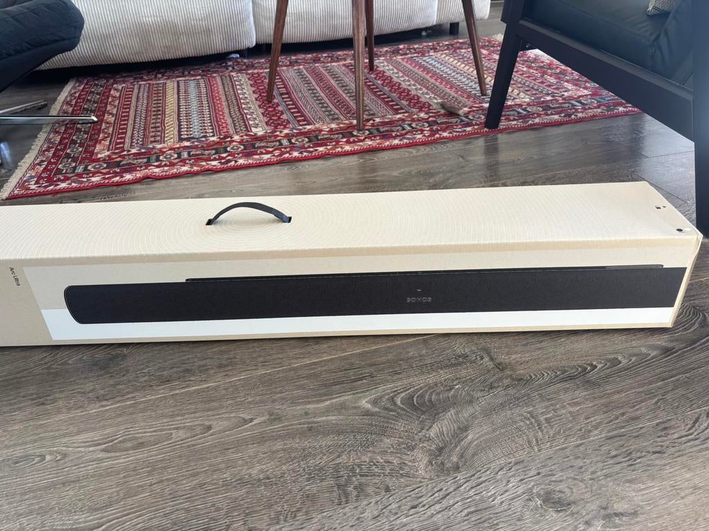 Sonos Arc Ultra Zwart - Nieuw ongeopend - 2 Jaar Garantie, Ophalen of Verzenden, Nieuw