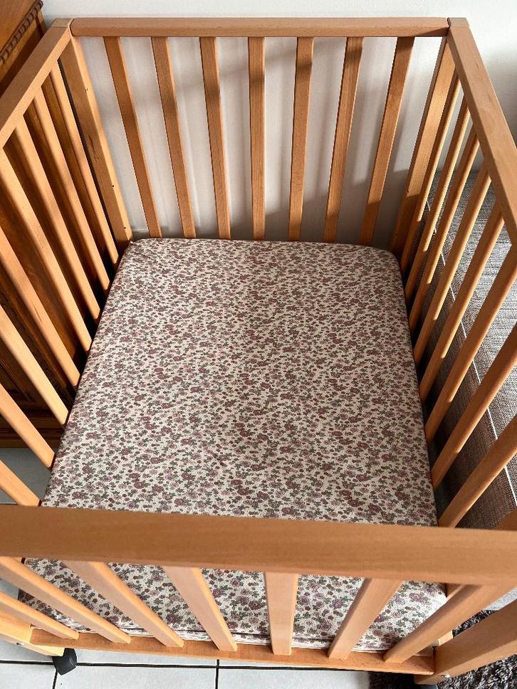 Pericles kinder box met ABZ matras, Kinderen en Baby's, Babyparken, Zo goed als nieuw, Rechthoekig, In hoogte verstelbaar, Boxkleed