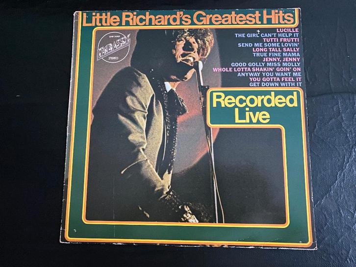 LP : Little Richard's Greatest Hits Recorded Live (1967), Cd's en Dvd's, Vinyl | Rock, Gebruikt, Rock-'n-Roll, Ophalen of Verzenden