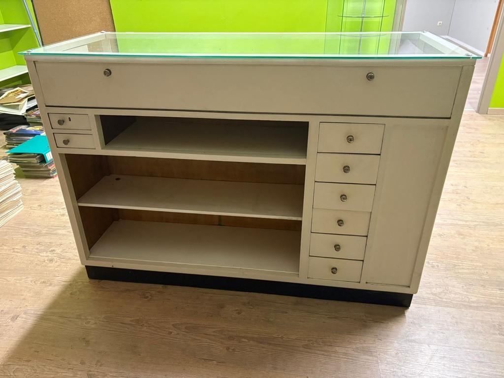 Juwelier toonbank, Antiek en Kunst, Antiek | Meubels | Kasten, Ophalen