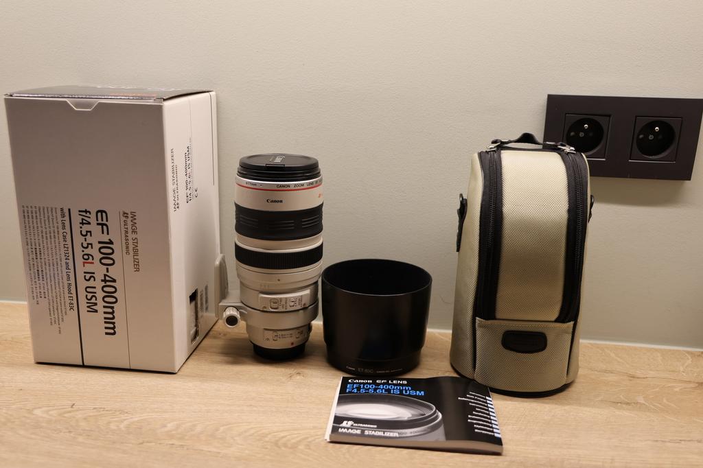 Canon EF 100-400 EF L IS, Audio, Tv en Foto, Foto | Lenzen en Objectieven, Ophalen, Zo goed als nieuw, Telelens, Zoom