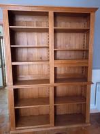 Antieke, massieve oud grenen boekenkast, Antiek en Kunst, Ophalen