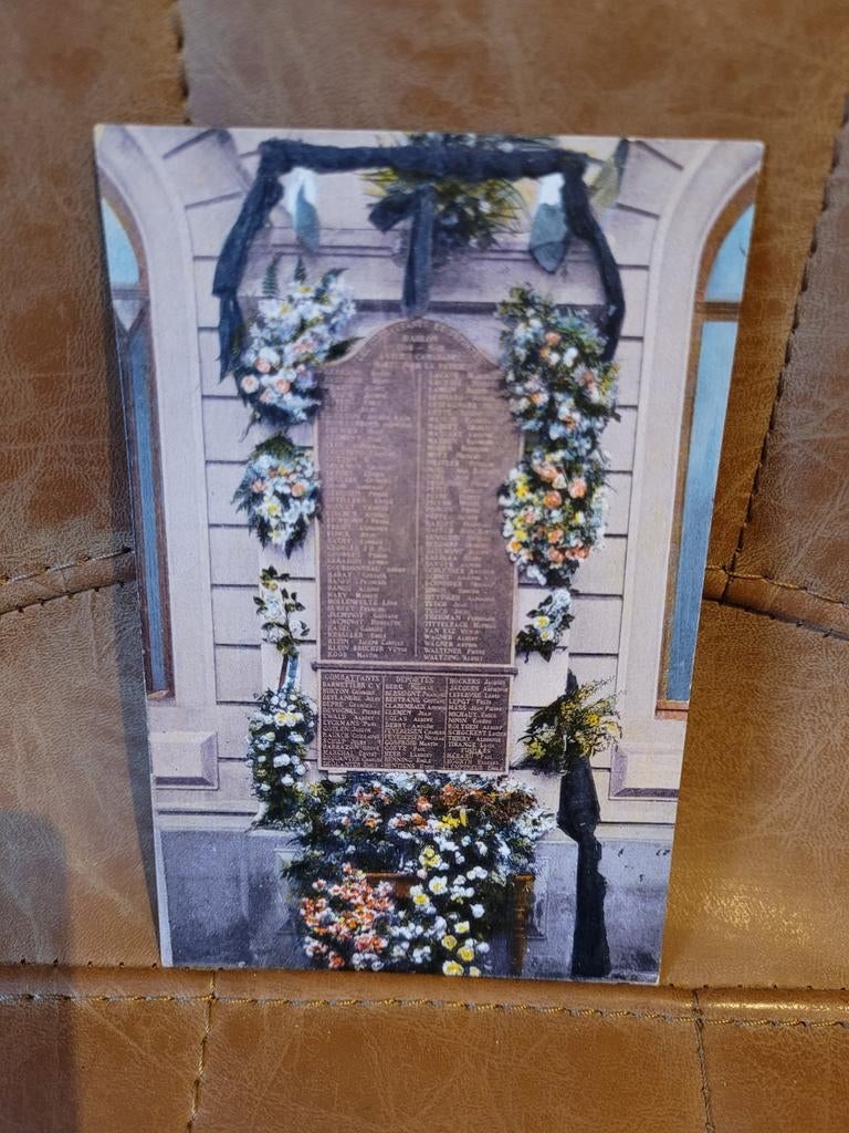 Arlon - Plaque commémorative des Combattants des Déportés et, Collections, Enlèvement ou Envoi